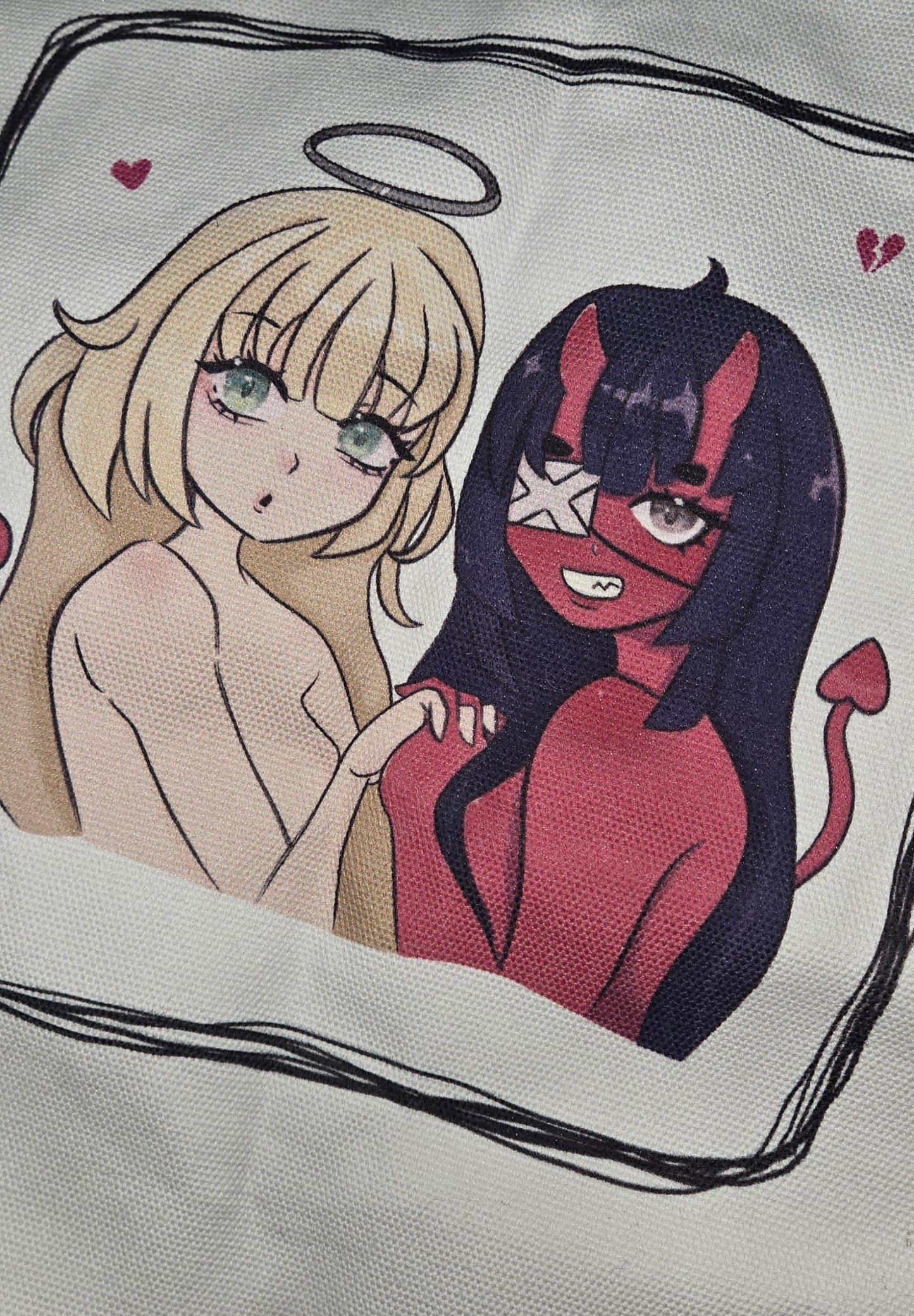 Angel/Devil Tote Bag