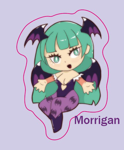 Darkstalkers Sticker